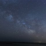 Milky Way over Pebble Beach