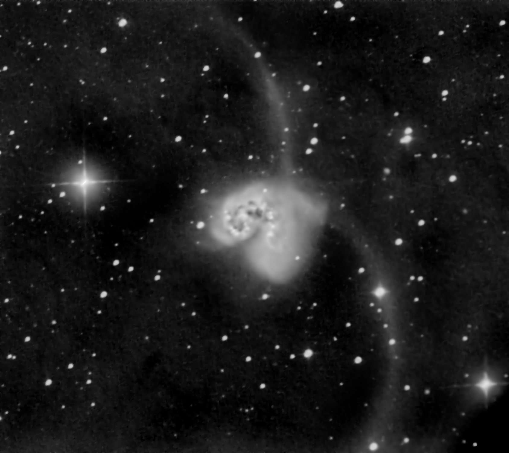 NGC4038, the Antennae Galaxies