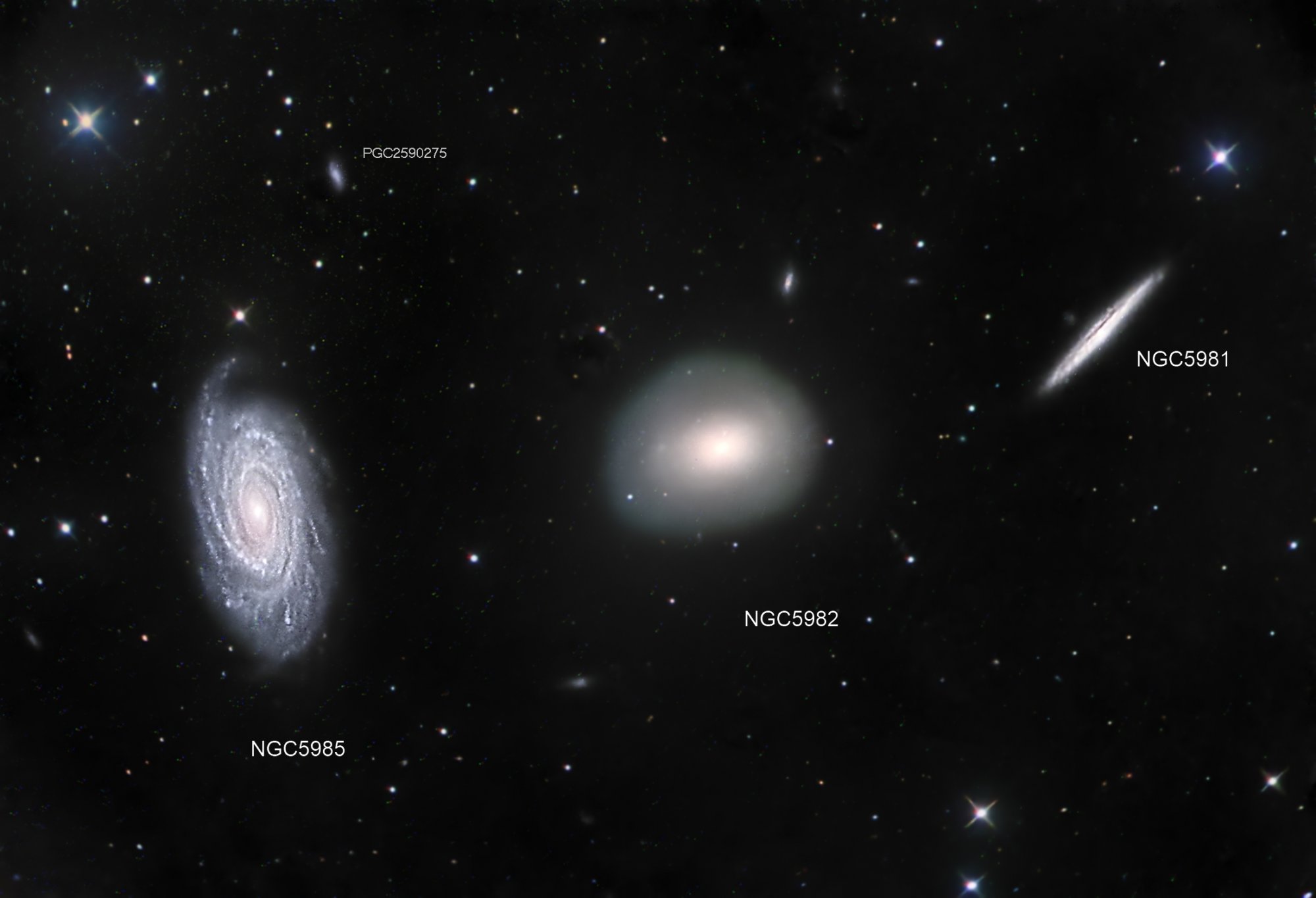 NGC5981, 82, 85