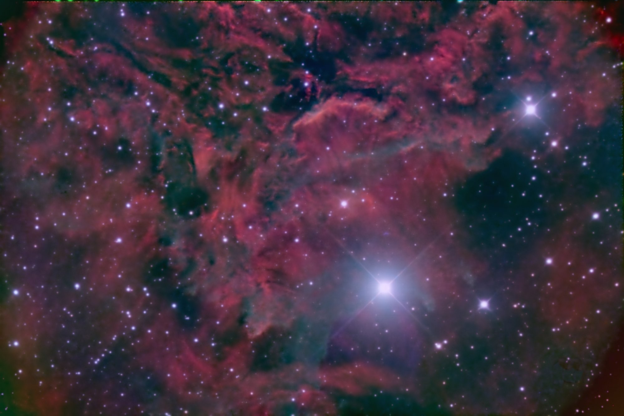 IC405, the Flaming Star