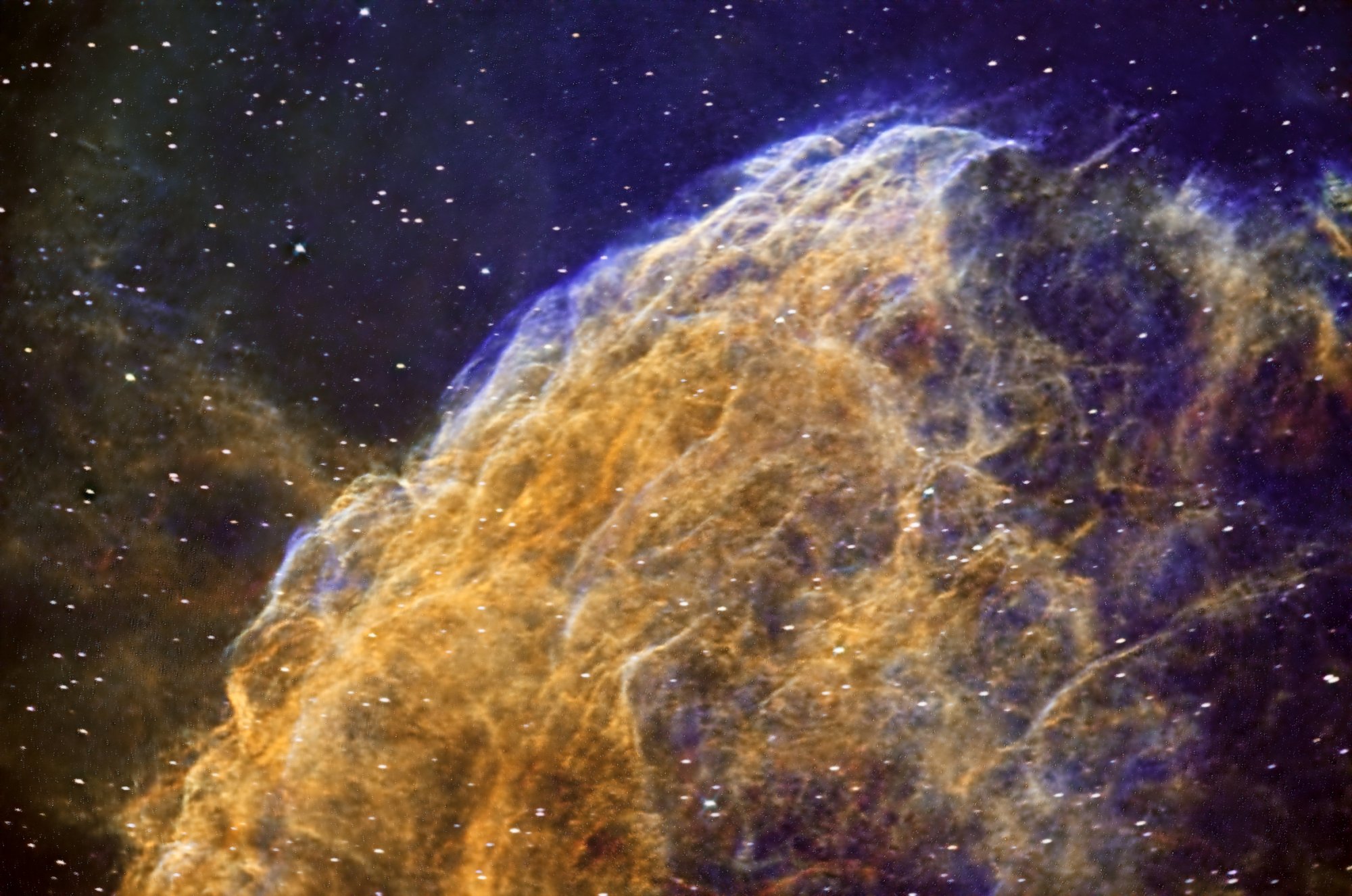 IC443, the Jellyfish nebula (closeup)