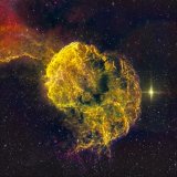 IC443, the Jellyfish nebula (wide field)