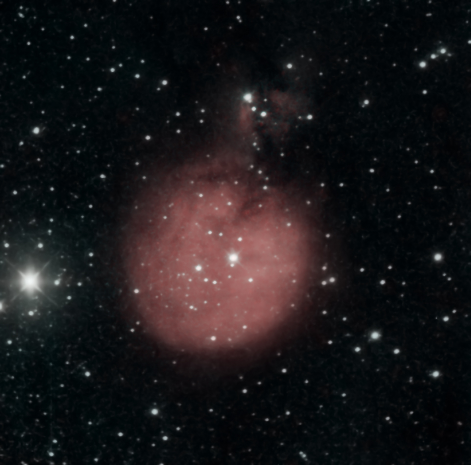 SH2-82, the Little Cocoon nebula